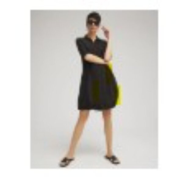 NWT - Chico's Zenergy Neema Bungee Dress - Size XL, Navy Print - Picture 7 of 7